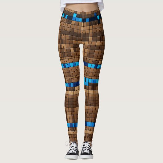 Pixelwood-Leggings Leggings (Vorderseite)