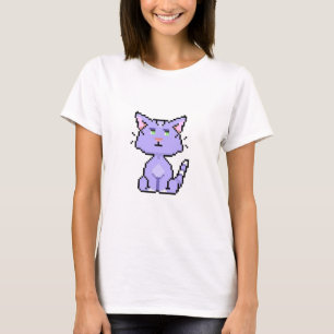 pixelwütend-katzenniedlich-streicheltier T-Shirt