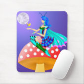 Pixie auf Pilz Mousepad (Mit Mouse)