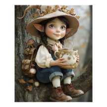 Pixie Beige Hat Mirror gegenüber dem rechten Poste