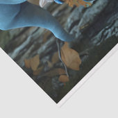 Pixie Blue Hat Pastors Tissue Paper Seidenpapier (Ausschnitt)