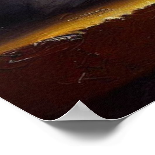 Pixie-Bob Cat Poster (Ecke)