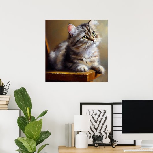 Pixie-Bob Cat Poster (Heimbüro)
