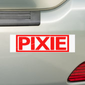 Pixie-Briefmarke Autoaufkleber (Auf Auto)