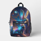 Pixie Bunny Bedruckter Rucksack (Vorderseite)