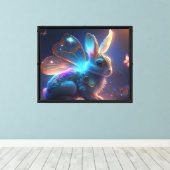 Pixie Bunny Leinwanddruck (Insitu (Holzboden))