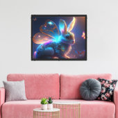 Pixie Bunny Leinwanddruck (Insitu (Wohnzimmer))