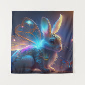 Pixie Bunny Wandteppich (Vorderseite)