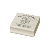 Pixie Cat Fairy Wings Kitten Arch Address Gummistempel (Stempel)