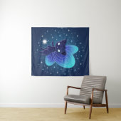 Pixie Cat - Fairy Wings Kitty EP Wandteppich (Beispiel (Horizontal))