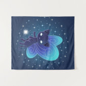 Pixie Cat - Fairy Wings Kitty EP Wandteppich (Vorderseite (Horizontal))
