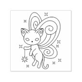 Pixie Cat - Fairy Wings Kitty Permastempel (Design)