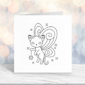 Pixie Cat - Fairy Wings Kitty Permastempel