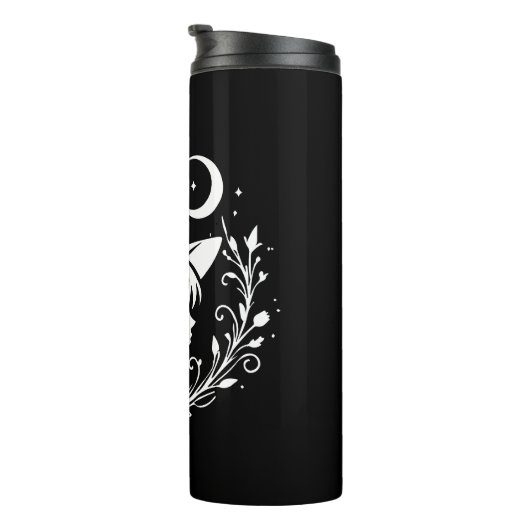 Pixie Cut Hexe Wiccan Magic Hexen Halloween Thermosbecher (Nach rechts gedreht)