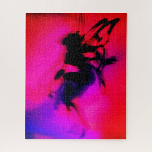 Pixie Dancing in Rosa Puzzle (Vertikal)