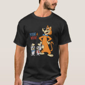 Pixie Dixie mit Mr. Jinks T-Shirt (Vorderseite)