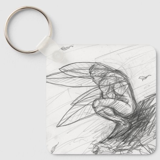 Pixie Dust in the Wind Schlüsselanhänger (Vorderseite)