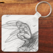 Pixie Dust in the Wind Schlüsselanhänger (Rückseite)