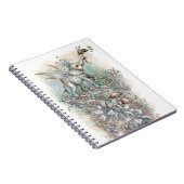 Pixie Elephant und Honeybee von Paulina Fee Notizblock (Rechte Seite)