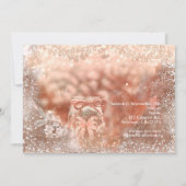 Pixie Fairy Wings Sparkle Mason Einladungen (Rückseite)