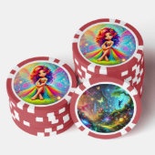 Pixie Fantasy Poker Chips (Stapel)