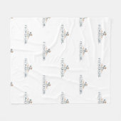 Pixie Flower Girl Fleecedecke (Vorderseite (Horizontal))