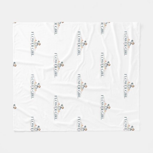 Pixie Flower Girl Fleecedecke (Vorderseite (Horizontal))