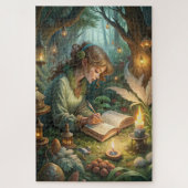 Pixie Girl Writing Puzzle (Vertikal)
