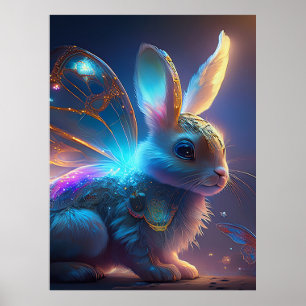 Pixie-Häschen Poster