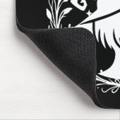 Pixie Hexe Wiccan Magic Hexen Halloween Mousepad (Ecke)