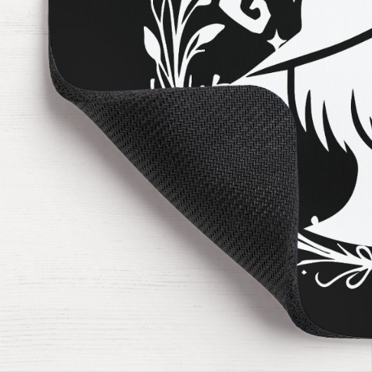 Pixie Hexe Wiccan Magic Hexen Halloween Mousepad (Ecke)