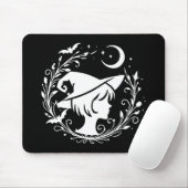 Pixie Hexe Wiccan Magic Hexen Halloween Mousepad (Mit Mouse)