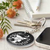 Pixie Hexe Wiccan Magic Hexen Halloween Schlüsselanhänger (Vorderseite rechts)