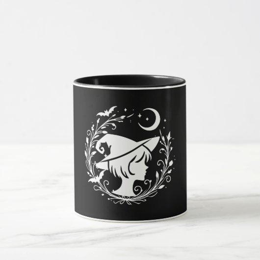 Pixie Hexe Wiccan Magic Hexen Halloween Tasse (Zentrum)