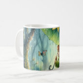 Pixie im Regen Kaffeetasse (Vorderseite Links)