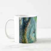 Pixie im Regen Kaffeetasse (Links)