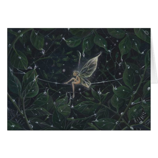 Pixie in Luminous Greens Karte