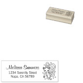 Pixie-Katzen-Feenzauber-Flügel-Kätzchen-Rücksendea Gummistempel (Stempel)