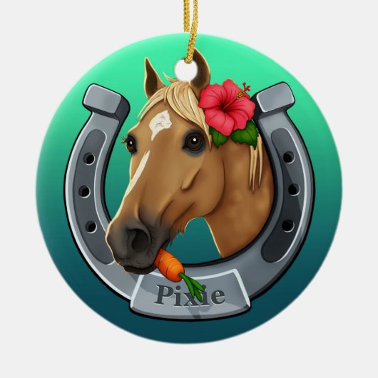 Pixie Keramik Ornament (Vorne)