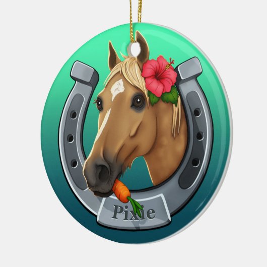 Pixie Keramik Ornament (Links)