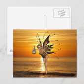 Pixie Lantern Postkarte (Vorne/Hinten)