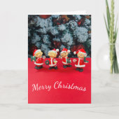 Pixie Magic Weihnachtskarte Weihnachten Mitte des Karte (Vorderseite)