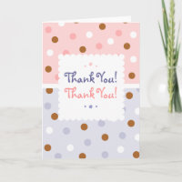 Pixie Polka Dots Twin Vielen Dank für Ihre Aufmerk