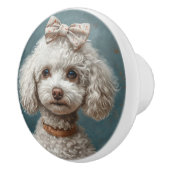 Pixie Poodle Keramik Pull Keramikknauf (Rechts)