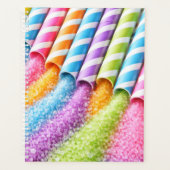 Pixie Stick Süßigkeiten Planer Cover (Vorderseite)