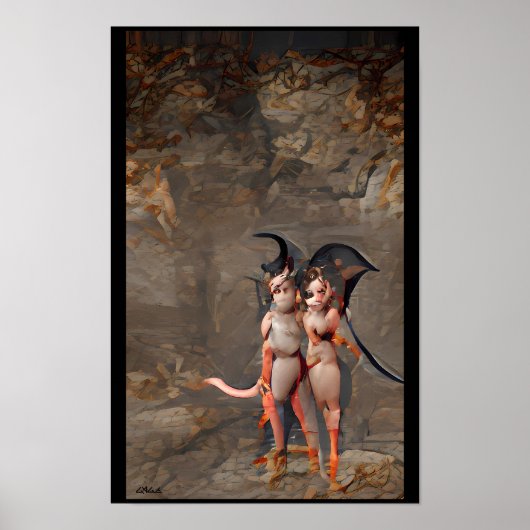 Pixie-Twins des zweiten Kreises Poster (Vorne)