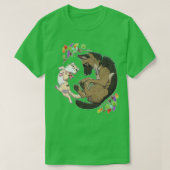 Pixie und Brutus Natural Flow T-Shirt (Design vorne)