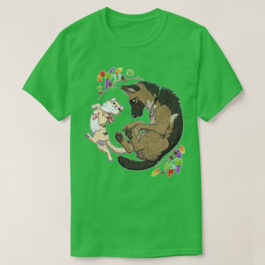 Pixie und Brutus Natural Flow T-Shirt (Design vorne)