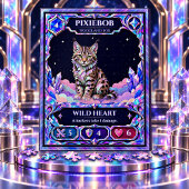 Pixiebob-Katze, Regenbogenfolien-Kunst Puzzle