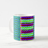 PIXLSTRIPES_The Türkis Edition.1 Kaffeetasse (Vorderseite Links)